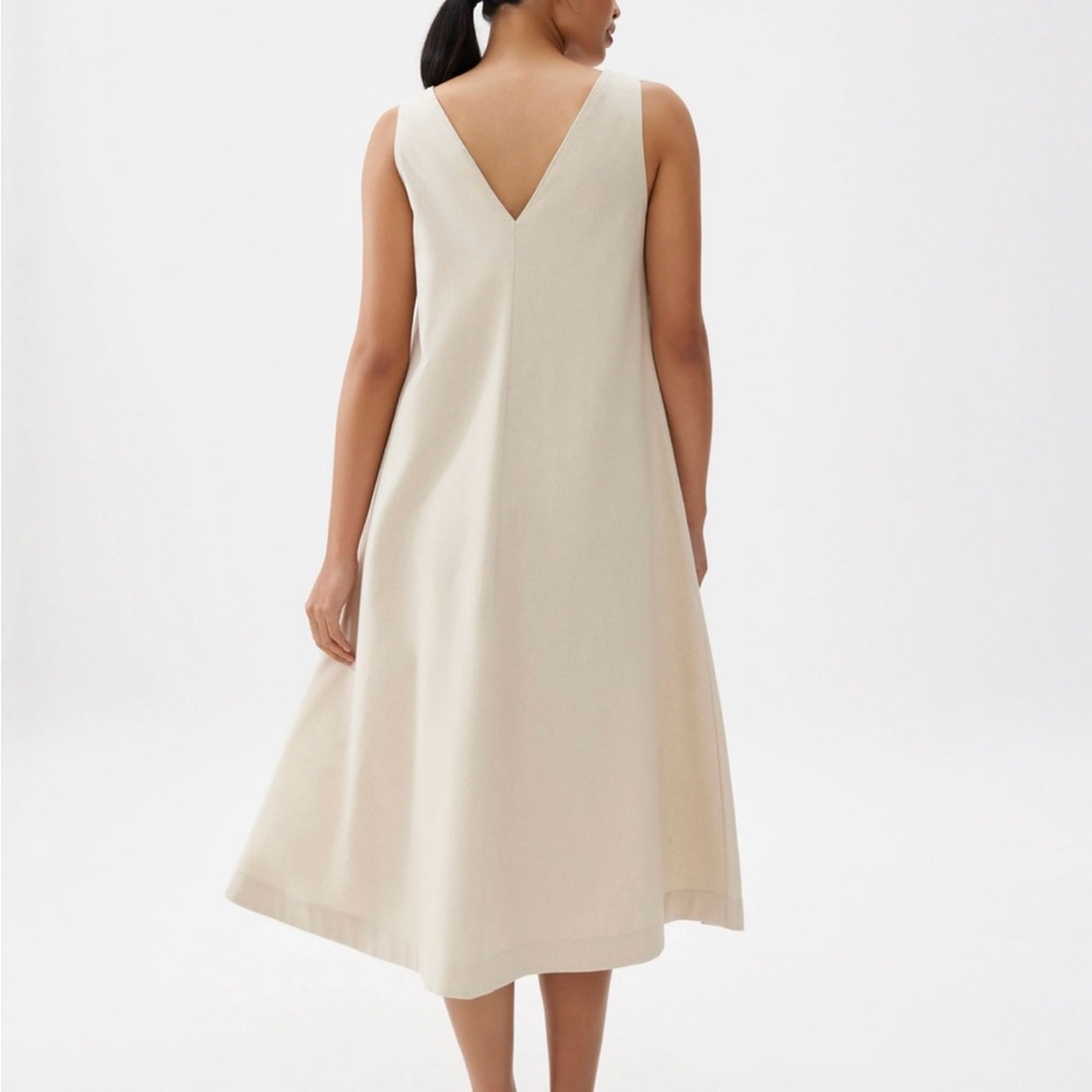 Love, Bonito V-neck Trapeze Midi Dress